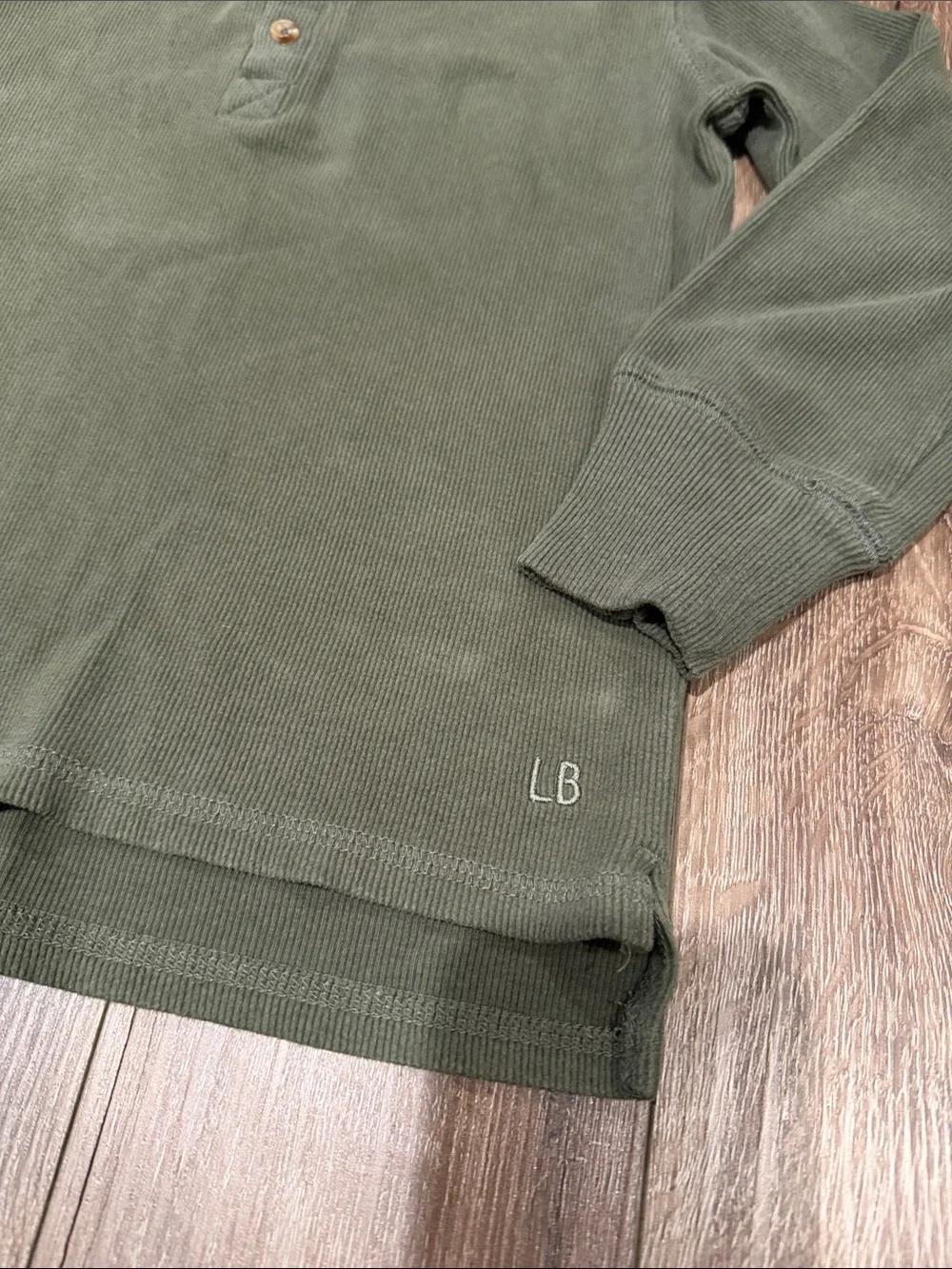 Little Bipsy Olive Green Henley Top with Plaid Pajama Pants Size: 4-5T